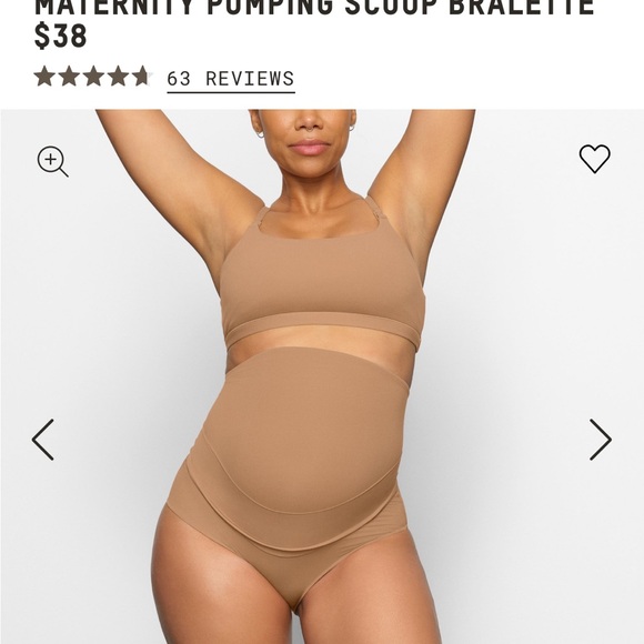 COPY - Maternity Pumping Scoop Bralette- LOT (4) SKIMS - Picture 3 of 6